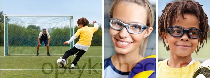okulary sportowe ochronne korekcyjne progear eyeguard rozmiar M